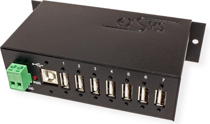 Actual product image Exsys Ex-1177hmv (USB-B, 7 ports)