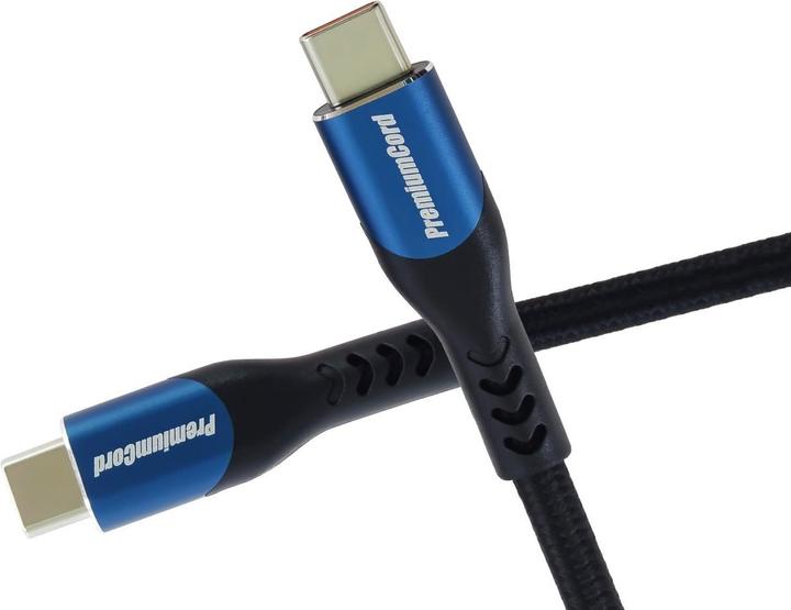 Actual product image PremiumCord USB-C Kabel, 1,5m/5A/100W/20Gbits (1.50 m, USB 3.2 Gen 2x2, 100 W)