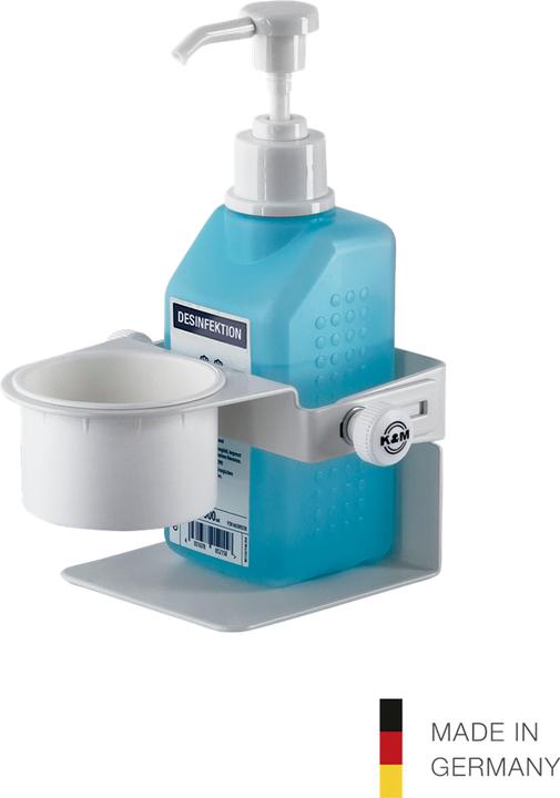 Produktbild K&M 80370 Desinfektionsmittel Halter weiss
