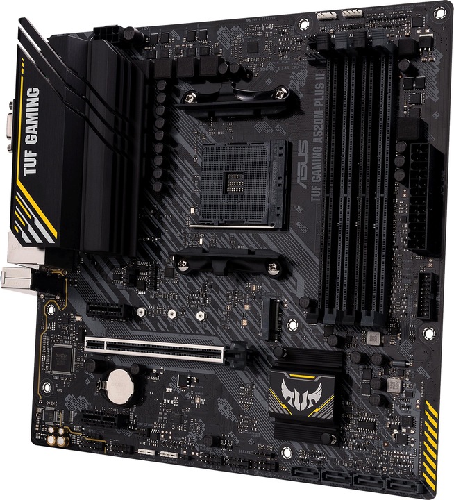 Produktbild ASUS TUF GAMING A520M-PLUS II (AM4, AMD A520, mATX)