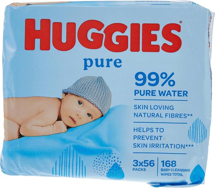 Image du produit Huggies Pure (3 x 56 pcs)