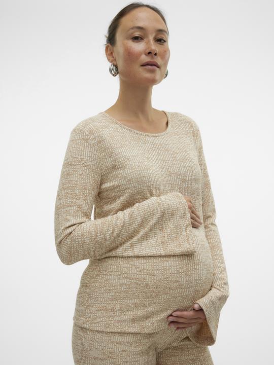 Produktbild Mamalicious Normal geschnitten Rundhals Top Bluse (XXL)