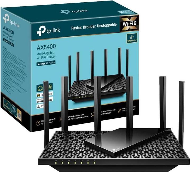 Productafbeelding TP-Link ARCHER AX72 PRO - Wi-Fi 6 router