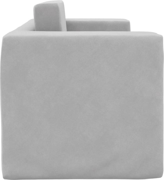 Actual product image vidaXL Children's sofa anthracite soft plush (Children sofa)