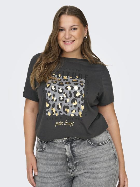 Produktbild Only Normal geschnitten Rundhals Curve T-Shirt T-shirt (L)