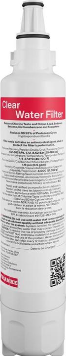 Actual product image Franke Clear Water Ersatzfilter (1x)