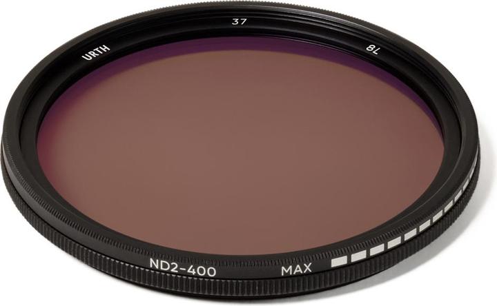 Produktbild Urth 37mm ND2 400 (1 8.6 Stop) Variable ND Lens Filter (ND- / Graufilter, 37 mm)