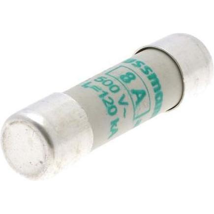Eaton, Sicherung, Sicherung10 x 38 mm500 VAC8 A 8 A träge Bussmann (Zylindersicherung, 8 A, Träge)