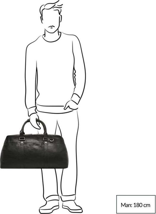 Productafbeelding Castelijn & Beerens & Beerens Verona Weekendtas RFID Lichtbruin 9320 (35 l)