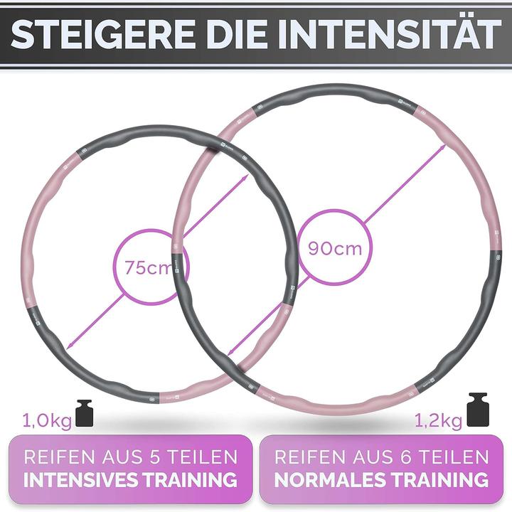 Produktbild Fit Cellence Hula Hoop Reifen (90 cm, 1200 g)