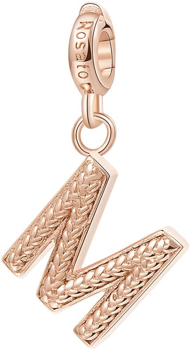 Immagine prodotto Rosato Ciondolo in bronzo con lettera "M" Storie RZ091 (L) (Argento 925)