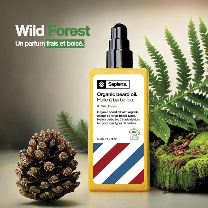 Immagine prodotto Sapiens Bartpflege-Set: Bartöl & Bartbalsam (2er Pack) (110 ml)