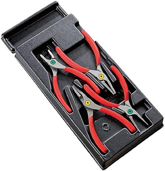 Facom Plastic module - borgveertang, rechte bek | 4 st.