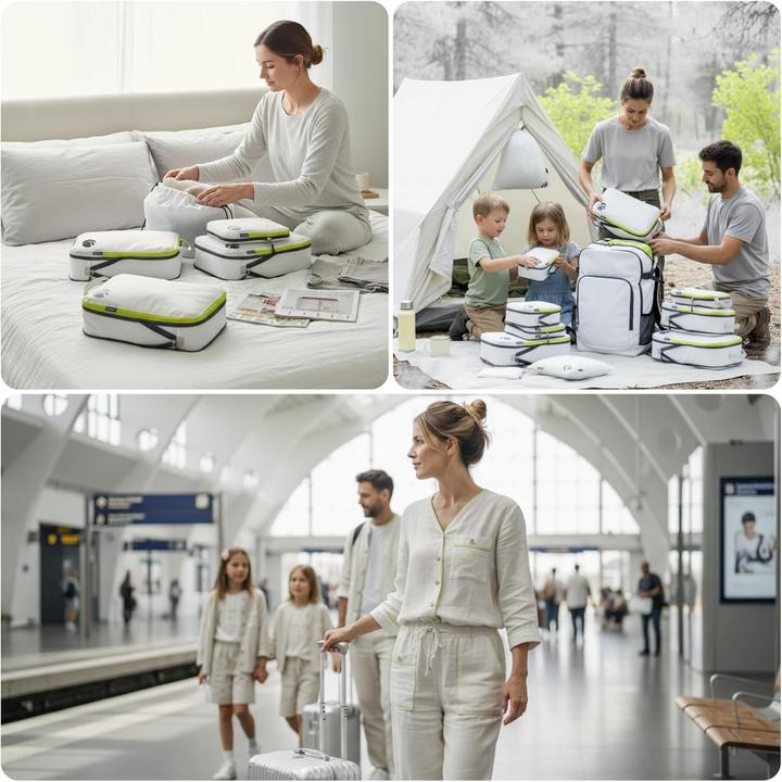 Produktbild Cipway 3er-Set Kompressions-Packwürfel