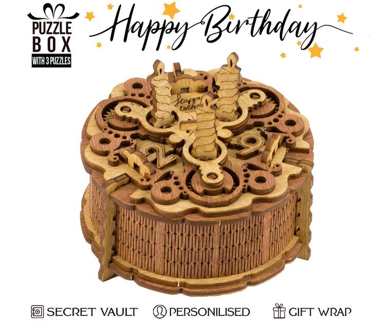 iDventure 78 - Cluebox - Coffret cadeau "Birthday Cake", dès 14 ans (Allemand)