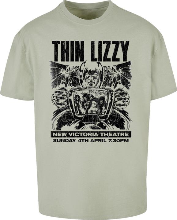 Produktbild Merchcode Thin Lizzy - New Victoria Theatre Heavy Oversize Tee - 159997 (M)