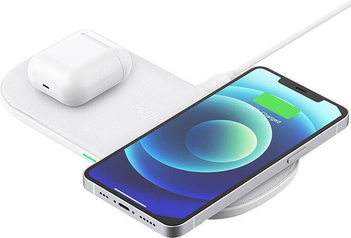 Produktbild Choetech Dual Fast Wireless Charger T535 (white) (10 W)