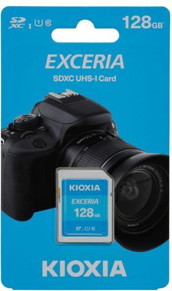 Actual product image Kioxia Exceria (128 GB, SDXC, U1, UHS-I)