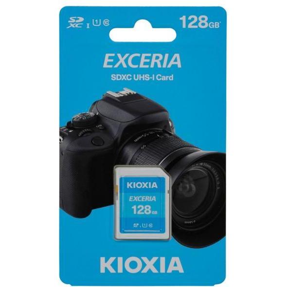 Thumbnail - Kioxia Exceria (128 GB, SDXC, U1, UHS-I), Speicherkarte, Blau