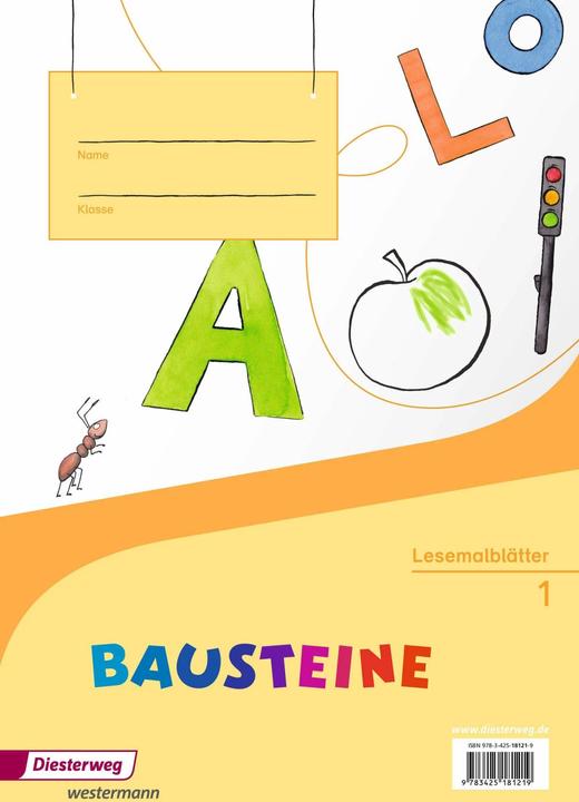 Produktbild Bausteine Fibel 1. Lesemalblätter (Deutsch, Bernadette Nabers, Daniela Reinker, Gabriele Hinze, Kirsten Bruhn, Sabine Gudat-Vasak, Siegfried Müller, Simone Günther, 2014)