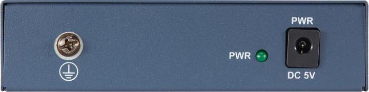 Actual product image Hikvision DS-3E0505-E (5 ports)