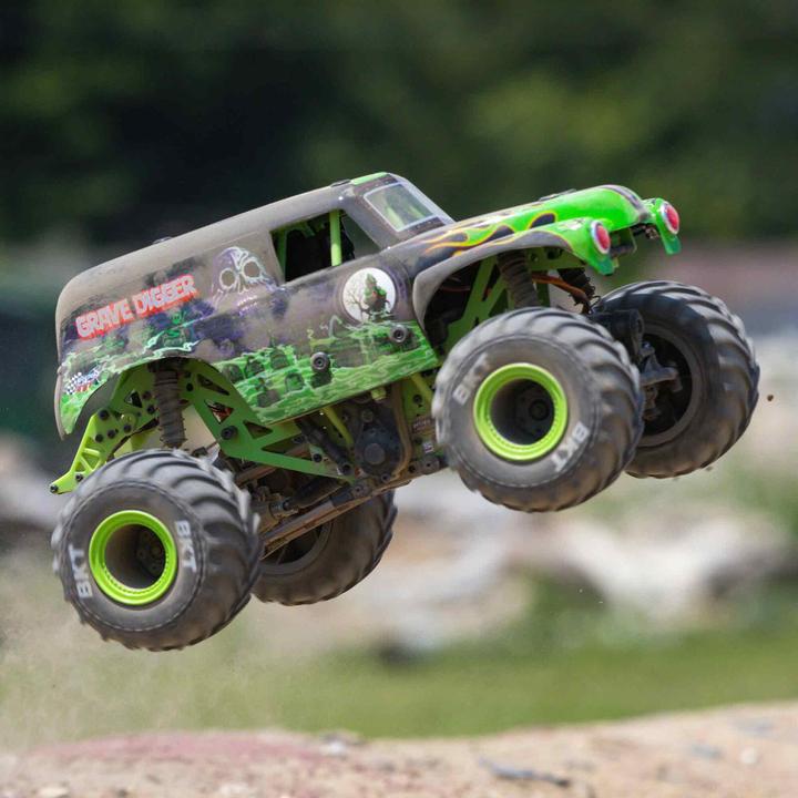 Actual product image Losi M.TRUCK GRAVE DIGGER RTR 4WD 1:18 EP (RTR Ready-to-Run)