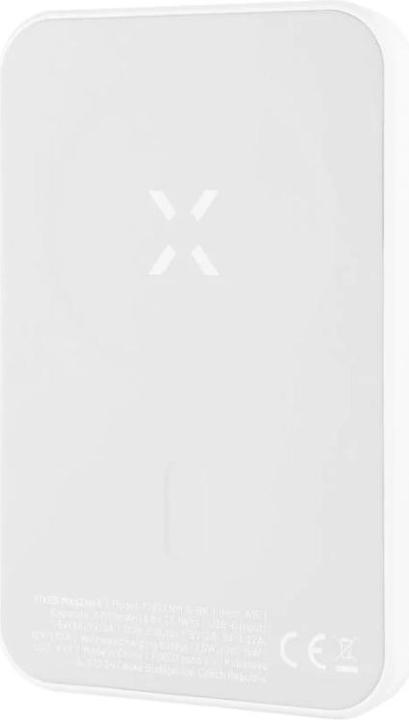 Produktbild Fixed MagZen Trådløs PD 20W Power Bank 6.000 mAh Hvid Powerbank - Hvid - 6000 mAh (6000 mAh, 20 W, 22.20 Wh)