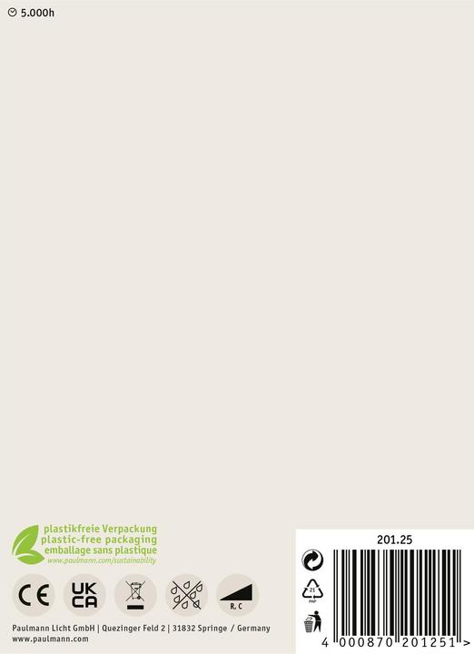 Image du produit Paulmann Réflecteur infrarouge R125 (E27, 150 W, 100 lm, 1 x, E)