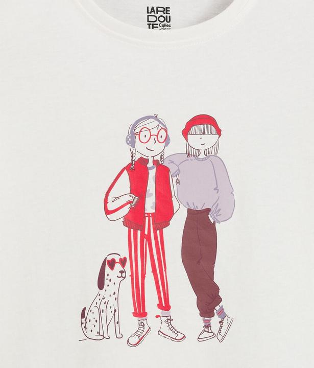 Produktbild La Redoute Collections Langarm-Shirt Freundinnen