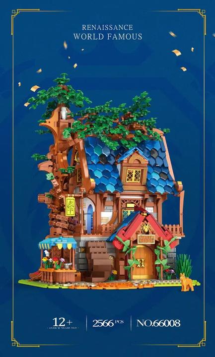 Actual product image ReoBrix Tree house