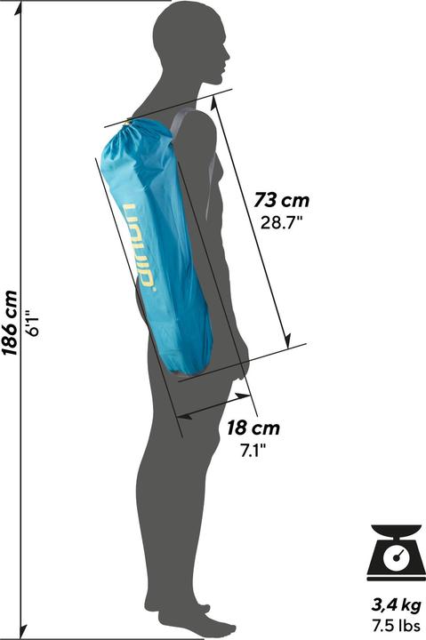 Actual product image Uquip Sandy XL