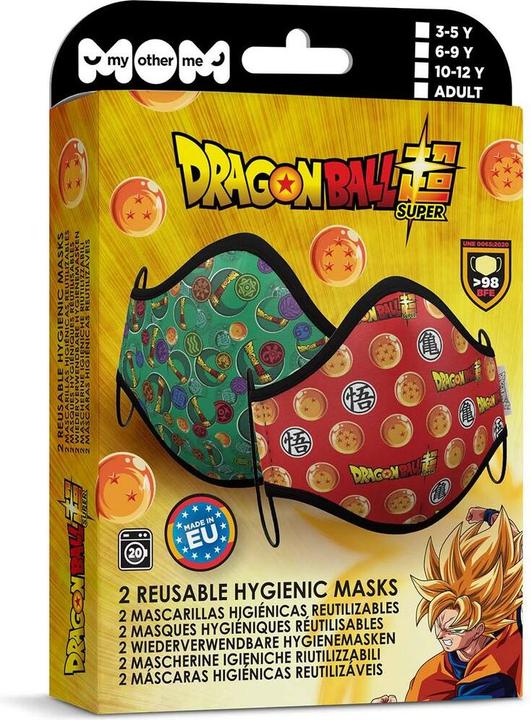 Produktbild My Other Me Hygienische Maske 2 Stück Dragon Ball (2 x)