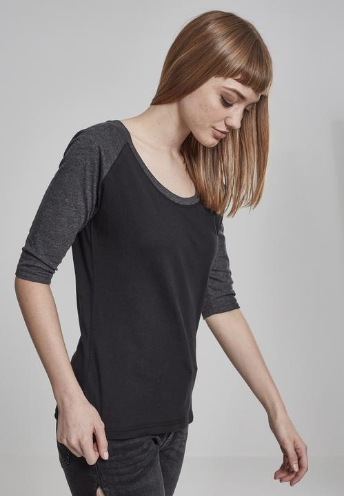 Produktbild Urban Classics Ladies 3/4 Contrast Raglan Tee (3XL)