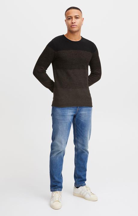 Actual product image Blend Benno Men's Jumper Knit Pullover With O-Neck 100% Coton (XL)