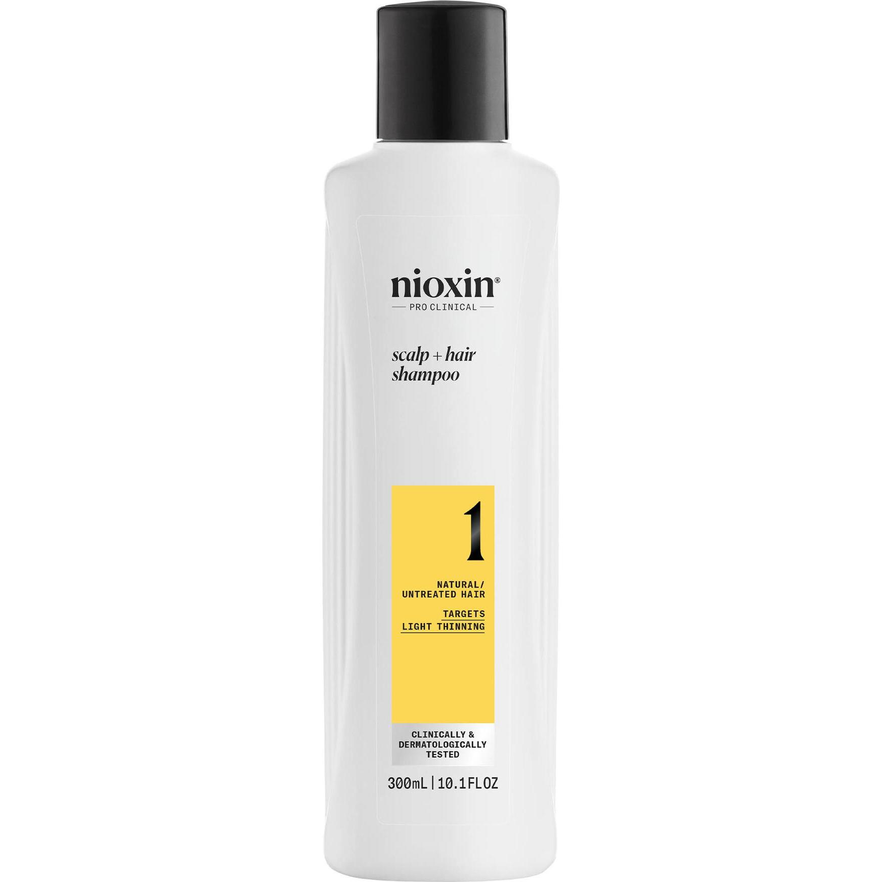 Nioxin , Shampoo, Scalp + Hair System 1 Shampoo (Läuse Shampoo, 300 Ml)