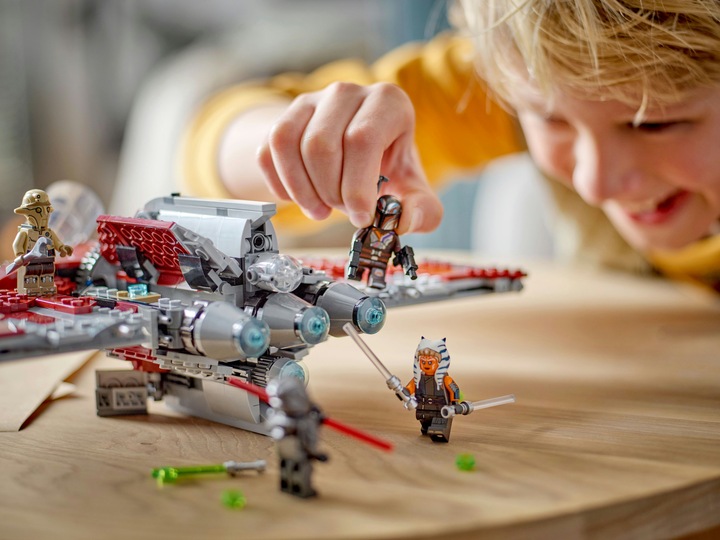 Actual product image LEGO Ahsoka Tanos T-6 Jedi Shuttle (75362, LEGO Star Wars)