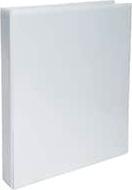 Image du produit Exacompta Classeur personnalisable rigide 2 poches KreaCover - 2 anneaux en D 30mm - A4 maxi - Blanc (A4, 47 mm, 130 pièce(s))