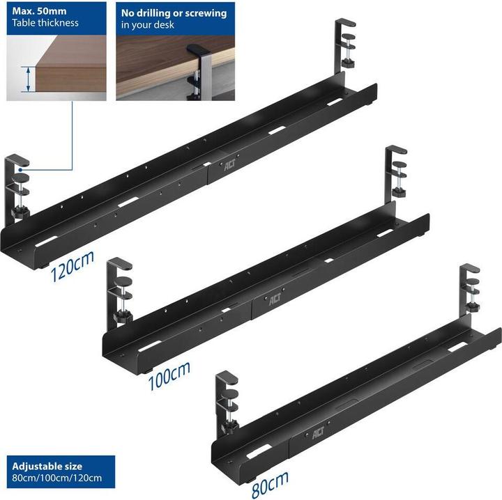 Produktbild Kabelmanagementfach (Kabelkanal, 120 cm)