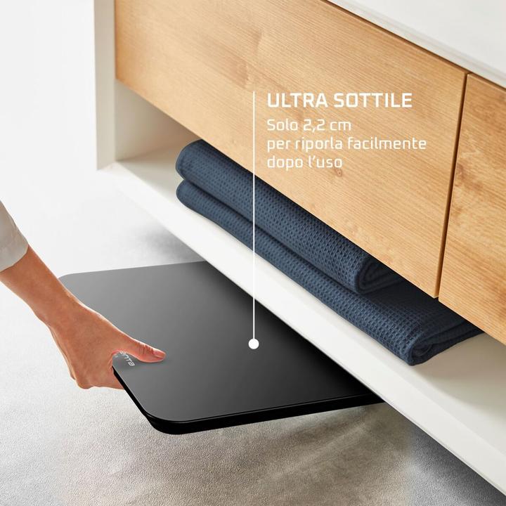 Immagine prodotto Rowenta Premiss 2.0, Bilancia da Bagno, Display LCD Facile da Leggere, Nero, BS1800 (160 kg)