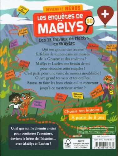 Immagine prodotto Les 12 travaux de Maëlys et Lucien en Gruyère (Francese, Pompeï Christine, 2024)