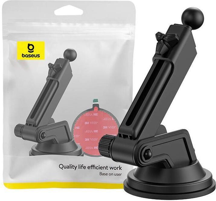 Actual product image Baseus Base for Car Holder Milky Way Pro Series with suction cup (black)