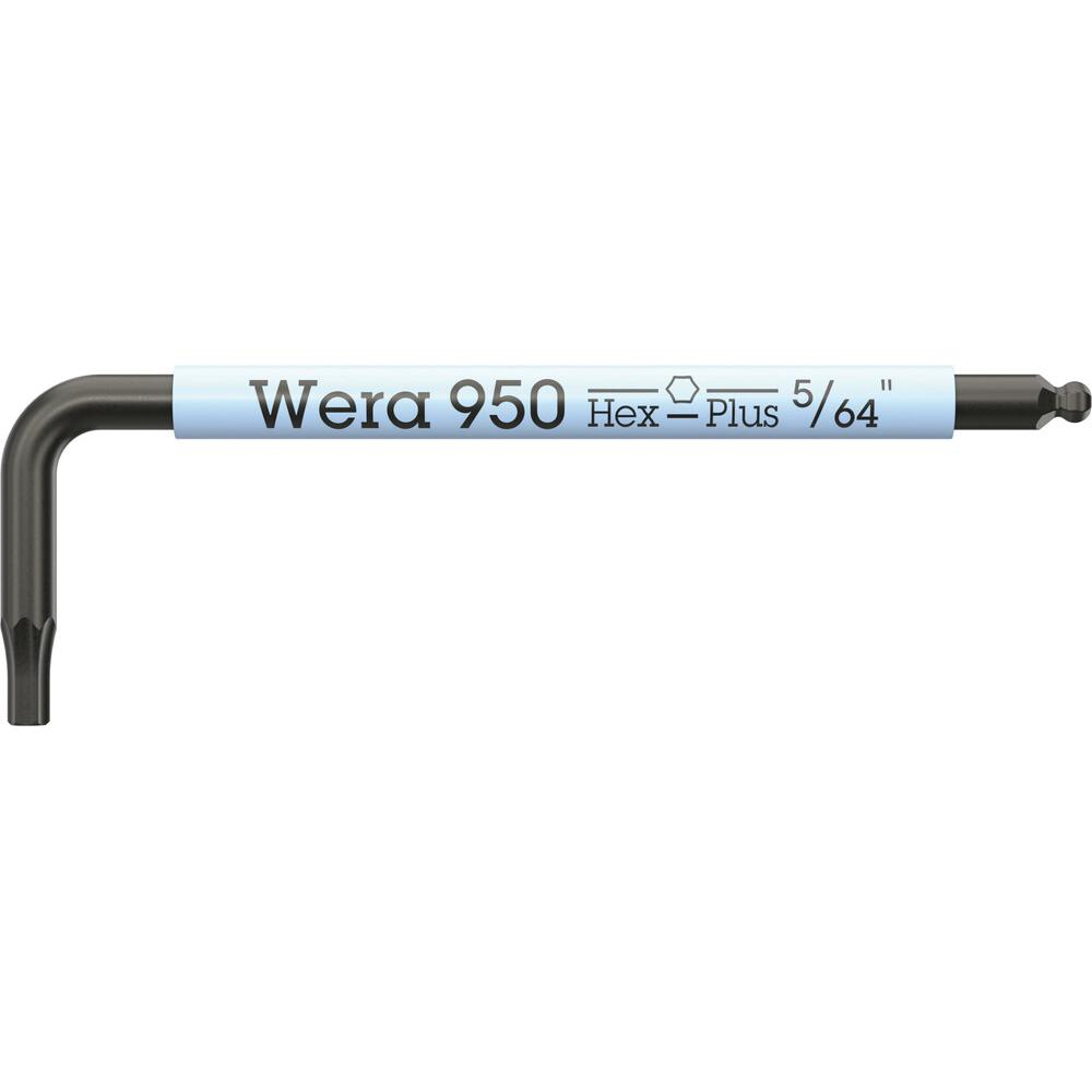 Wera, Sechskantschlüssel, 950 SPKS Multicolour Hex-Plus 5/64"