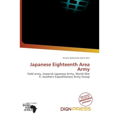 Japanese Eighteenth Area Army, Fachbücher