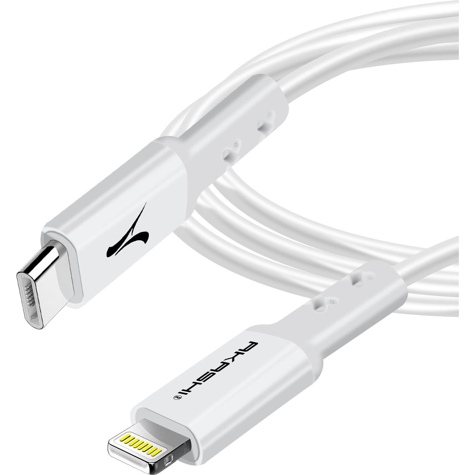 Akashi USB-C / Lightning Schnellladekabel (3 m, USB 3.2 Gen 1), USB Kabel