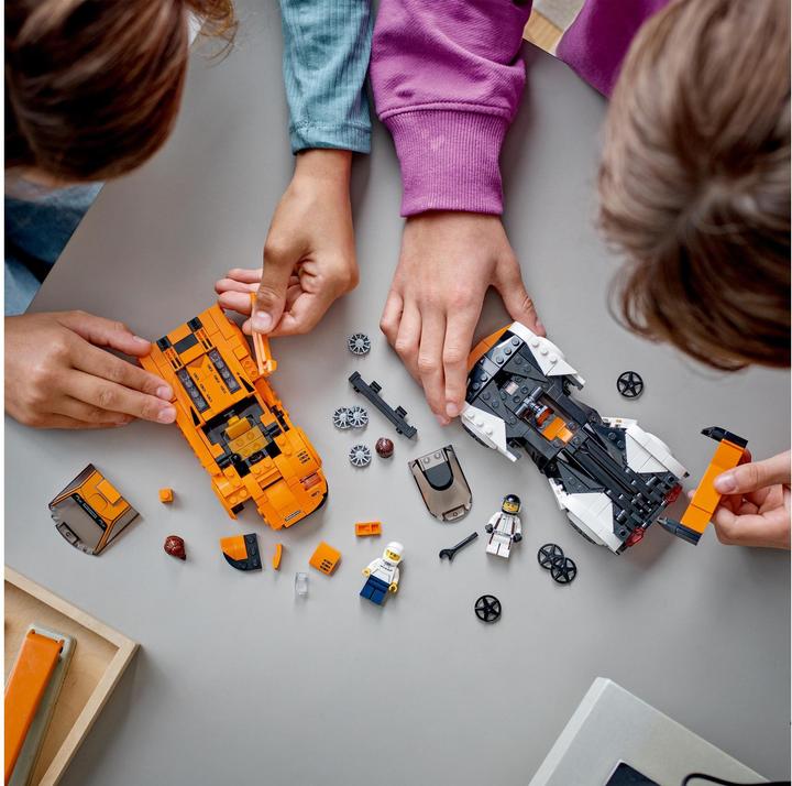 Produktbild LEGO McLaren Solus GT & McLaren F1 LM (76918, LEGO Speed Champions)