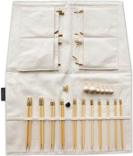 Seeknit Nadelset austauschbare Nadelspitzen Shirotake Premium 2,50 - 6,00 mm 12,5 cm white