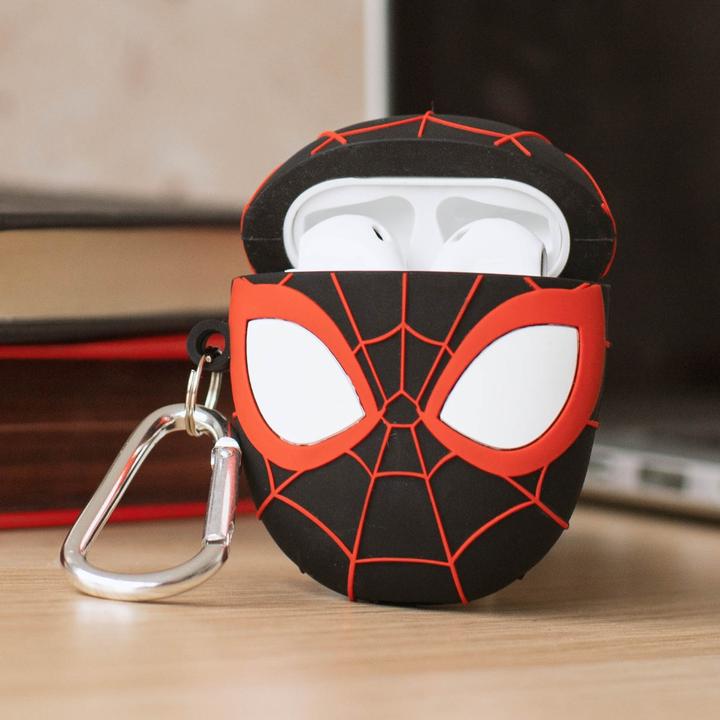 Actual product image 3D AirPods Case Miles Morales (Headphone sleeve)