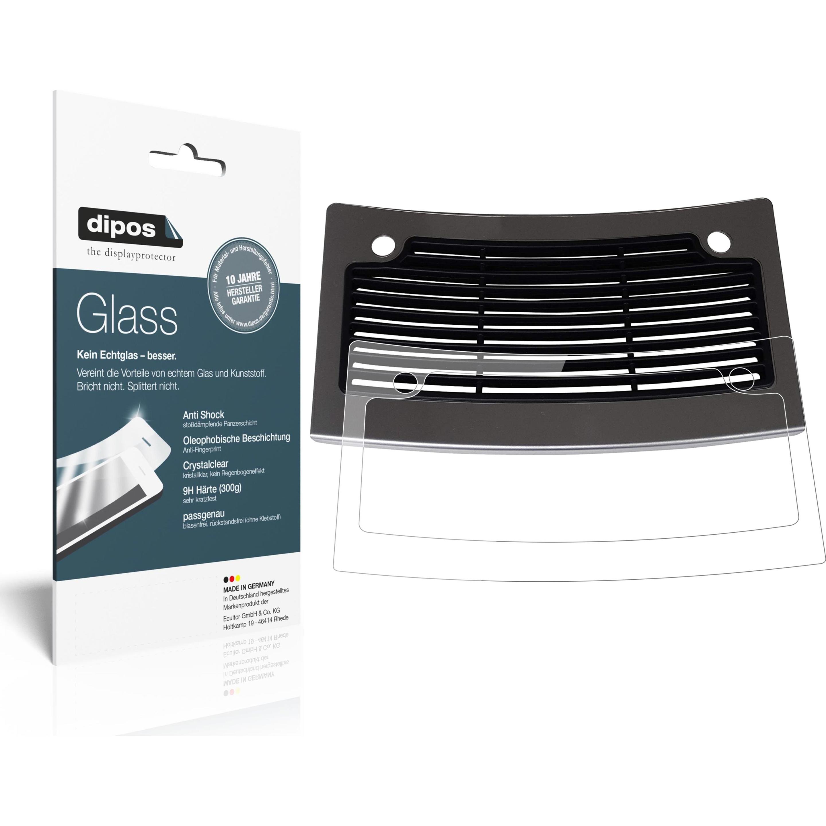 Dipos Displayschutz Anti-Shock, Zubehör Kaffeemaschinen, Transparent