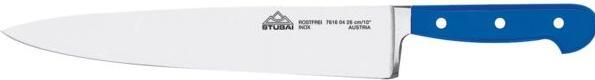 Produktbild Stubai Kochmesser geschmiedet breite Form Klingenlänge: 260 mm blau (26 cm)