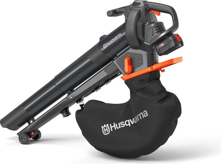 Husqvarna Aspire® BVX-P4A mit Akku und Ladegerät (Akkubetrieb, Netzbetrieb, Laubbläser, Laubsauger)